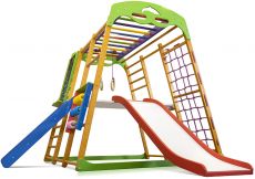 Дитячий спортивний комплекс для квартири SportBaby Карамелька Plus 3